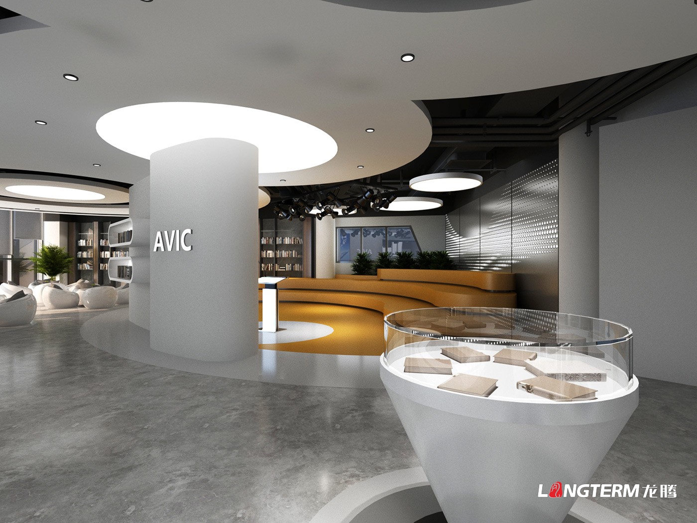 成都飛機(jī)工業(yè)有限責(zé)任公司(成飛集團(tuán))工會(huì)閱覽室設(shè)計(jì)