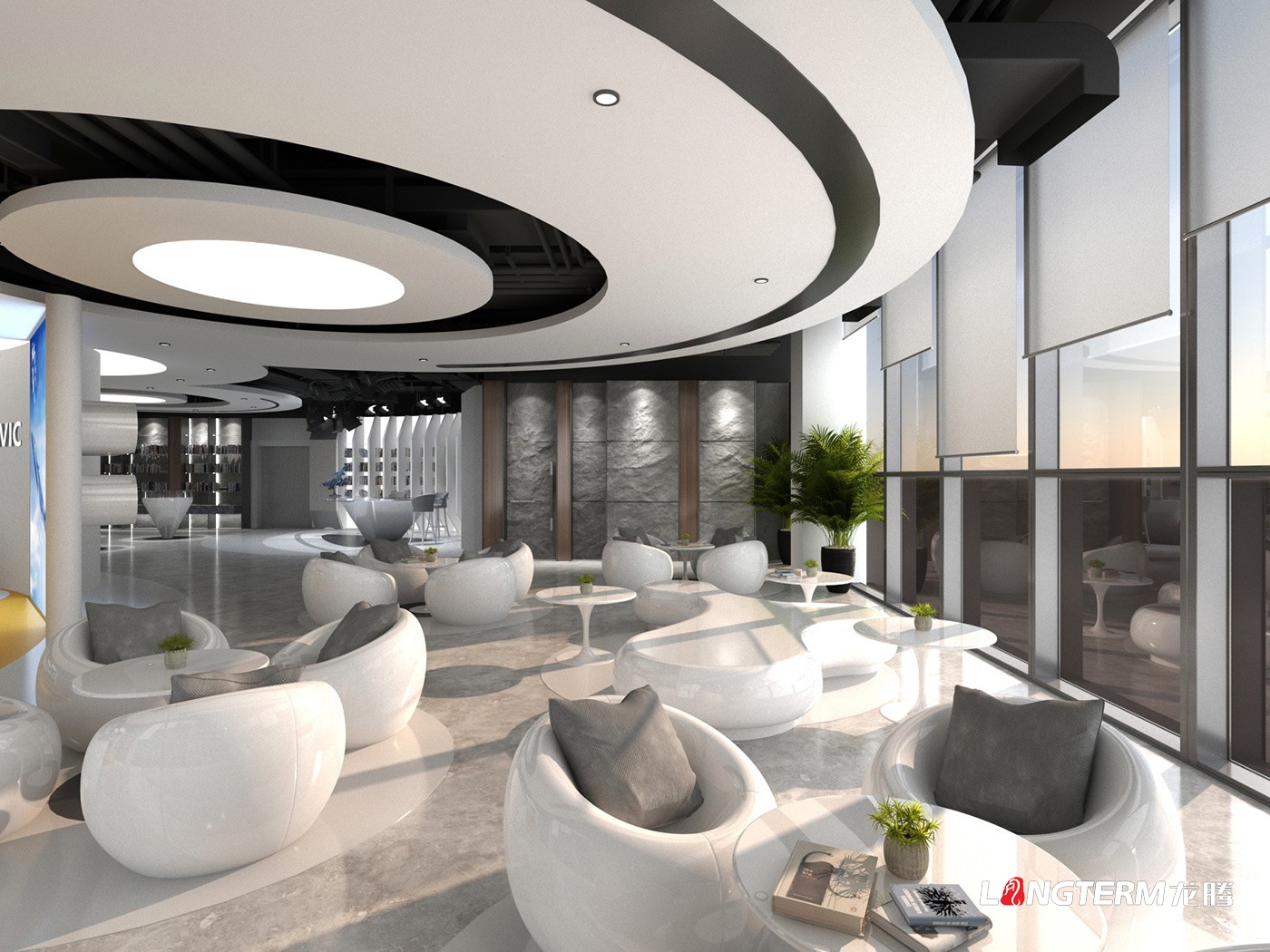 成都飛機(jī)工業(yè)有限責(zé)任公司(成飛集團(tuán))工會(huì)閱覽室設(shè)計(jì)