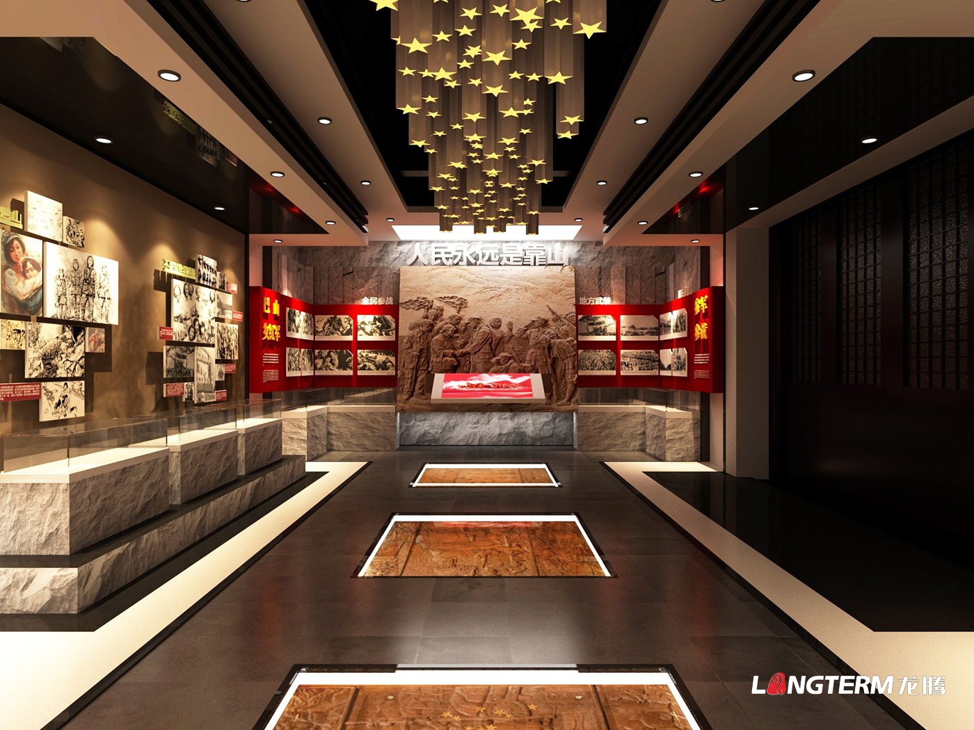 巴中市通江縣紅四方面軍總指揮部舊址紀念館設(shè)計效果圖